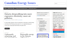 Desktop Screenshot of canadianenergyissues.com