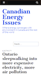 Mobile Screenshot of canadianenergyissues.com